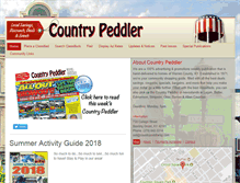 Tablet Screenshot of countrypeddlerbg.com